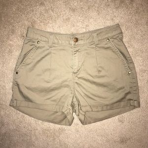 21 Denim Khaki Shorts